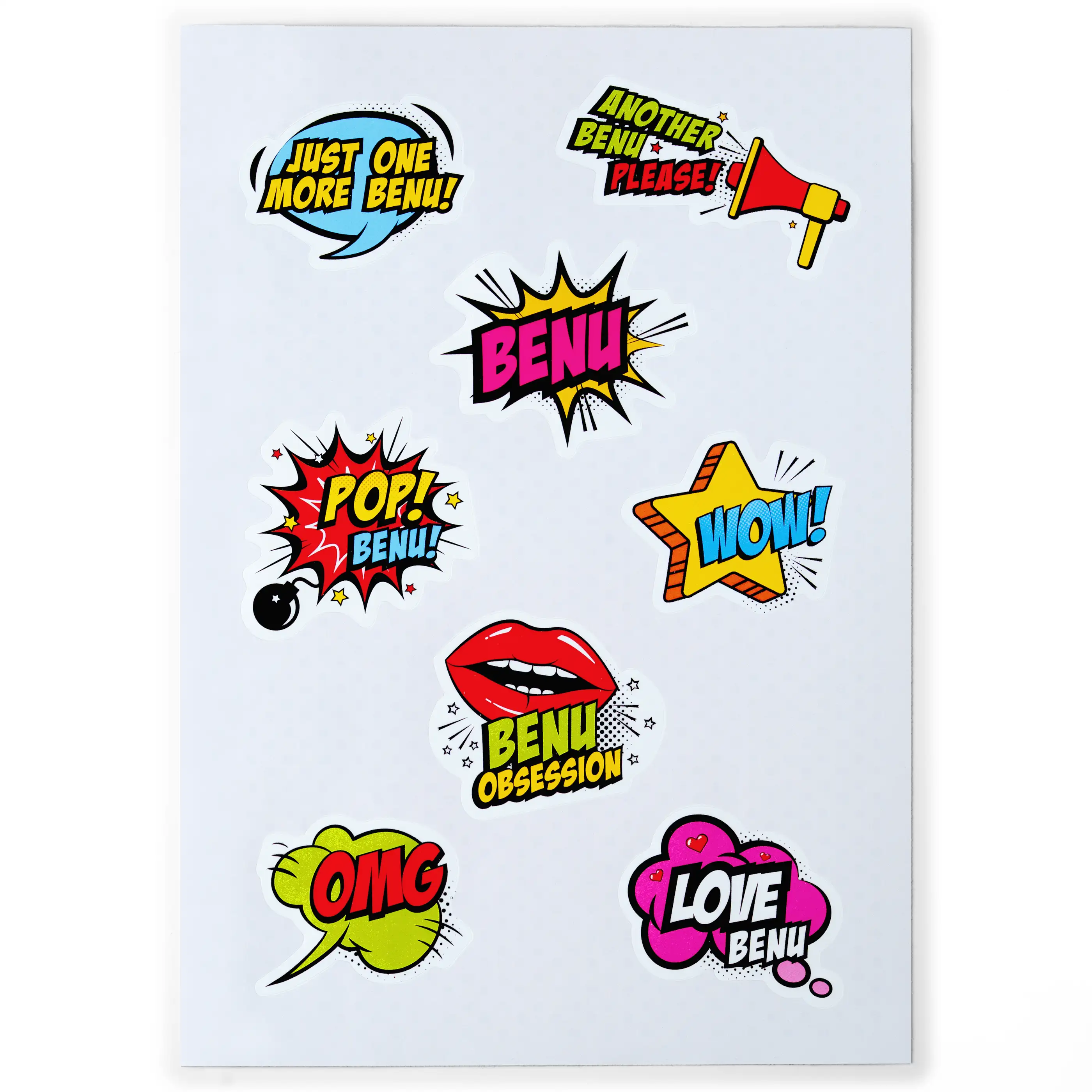Pop Art Sticker Pack